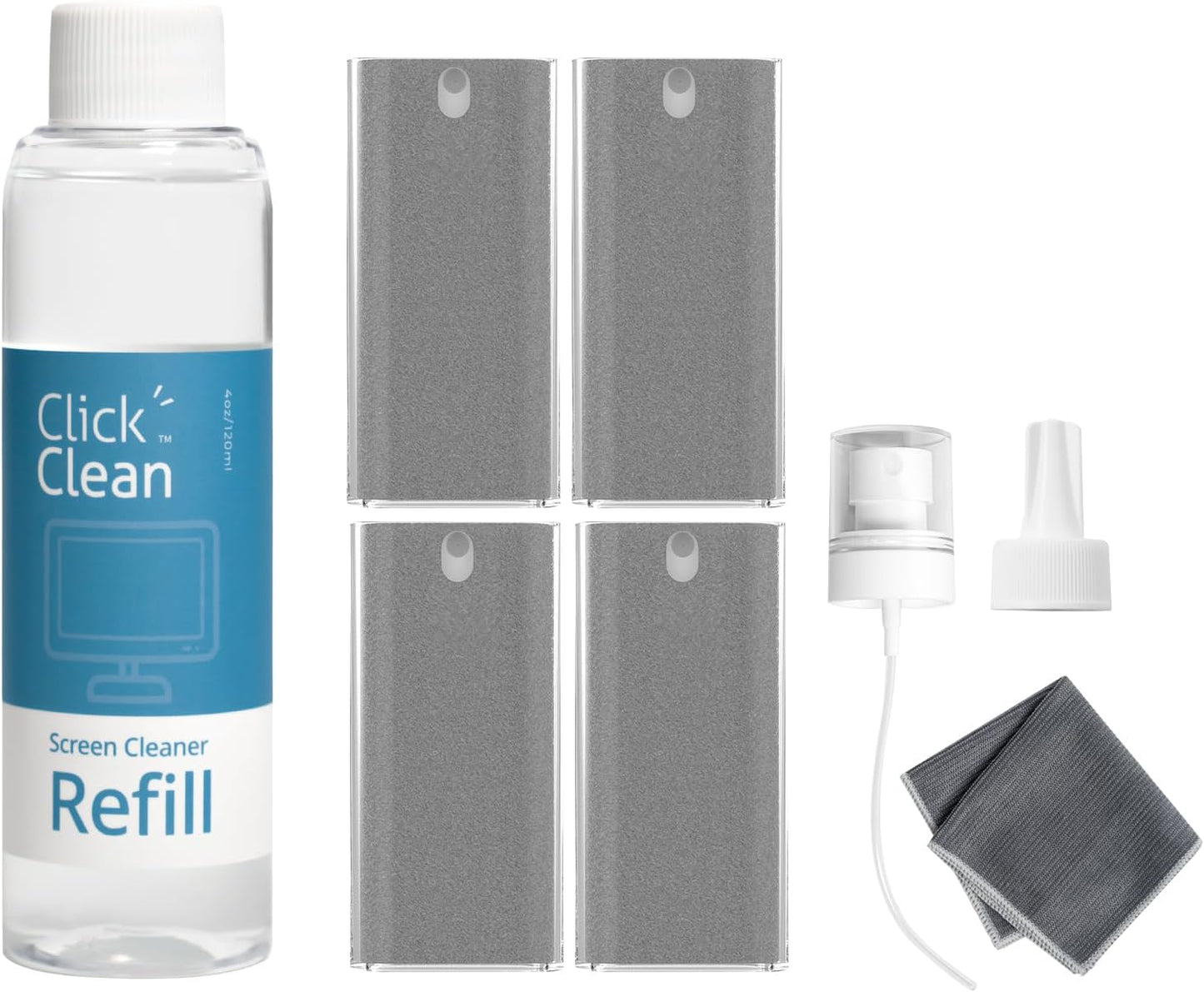 4-in-1 CLICK CLEAN Screen Cleaner Kit