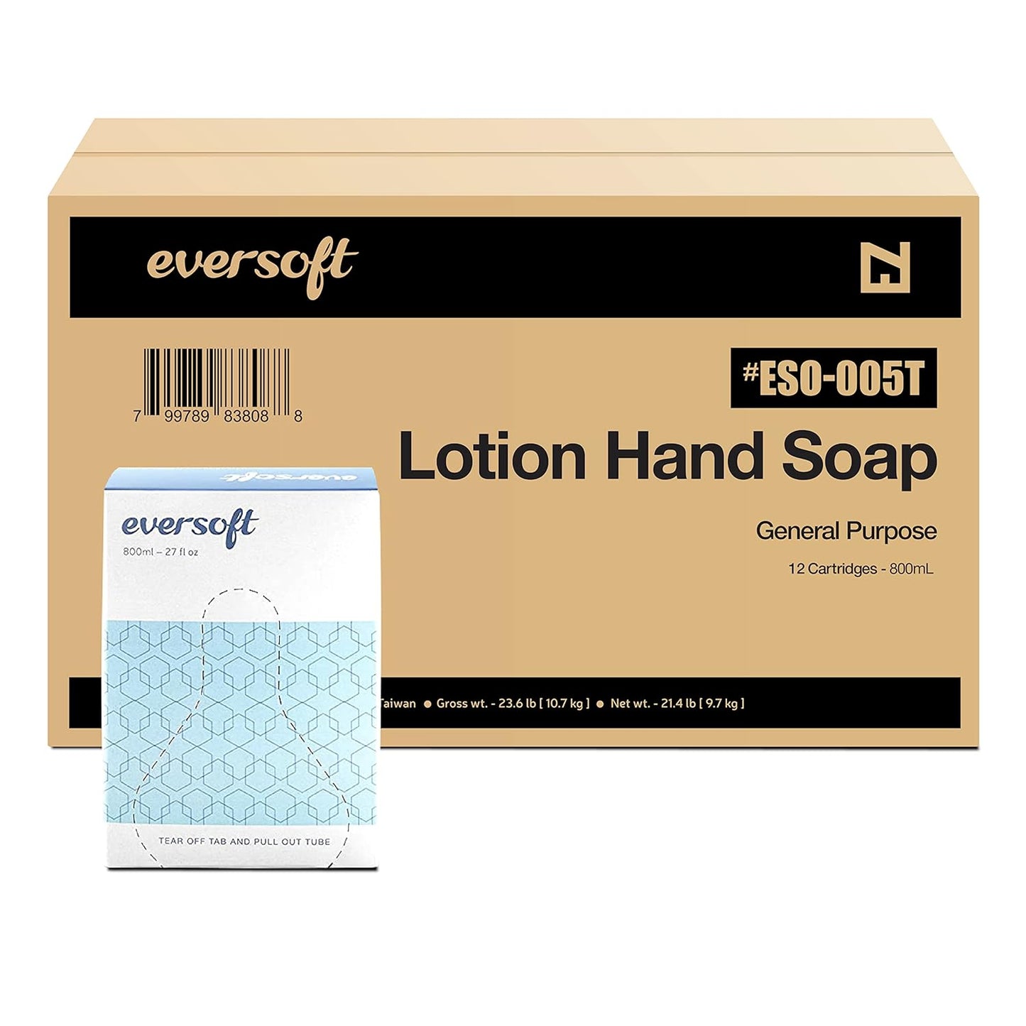 EZbrnd Eversoft General Purpose Lotion Hand Soap Refill Pack