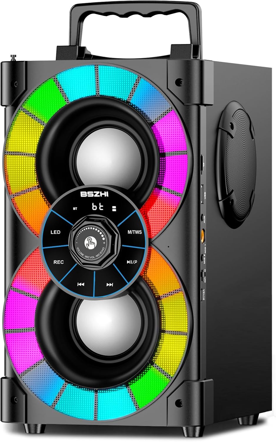 80W Portable Bluetooth Speaker: Big Sound, Anywhere!