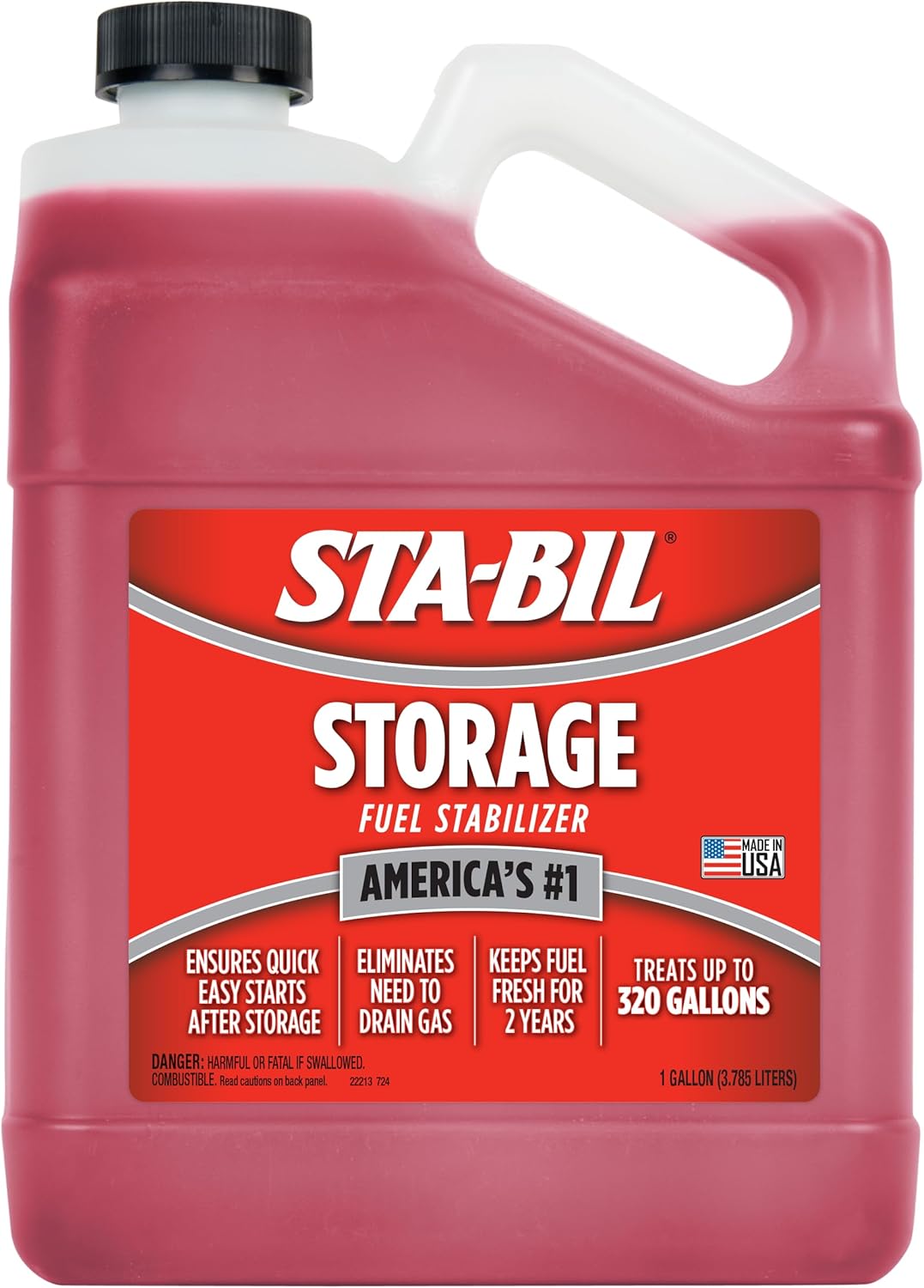 STA-BIL Storage Fuel Stabilizer Keeps Fuel Fresh for 24 Months
