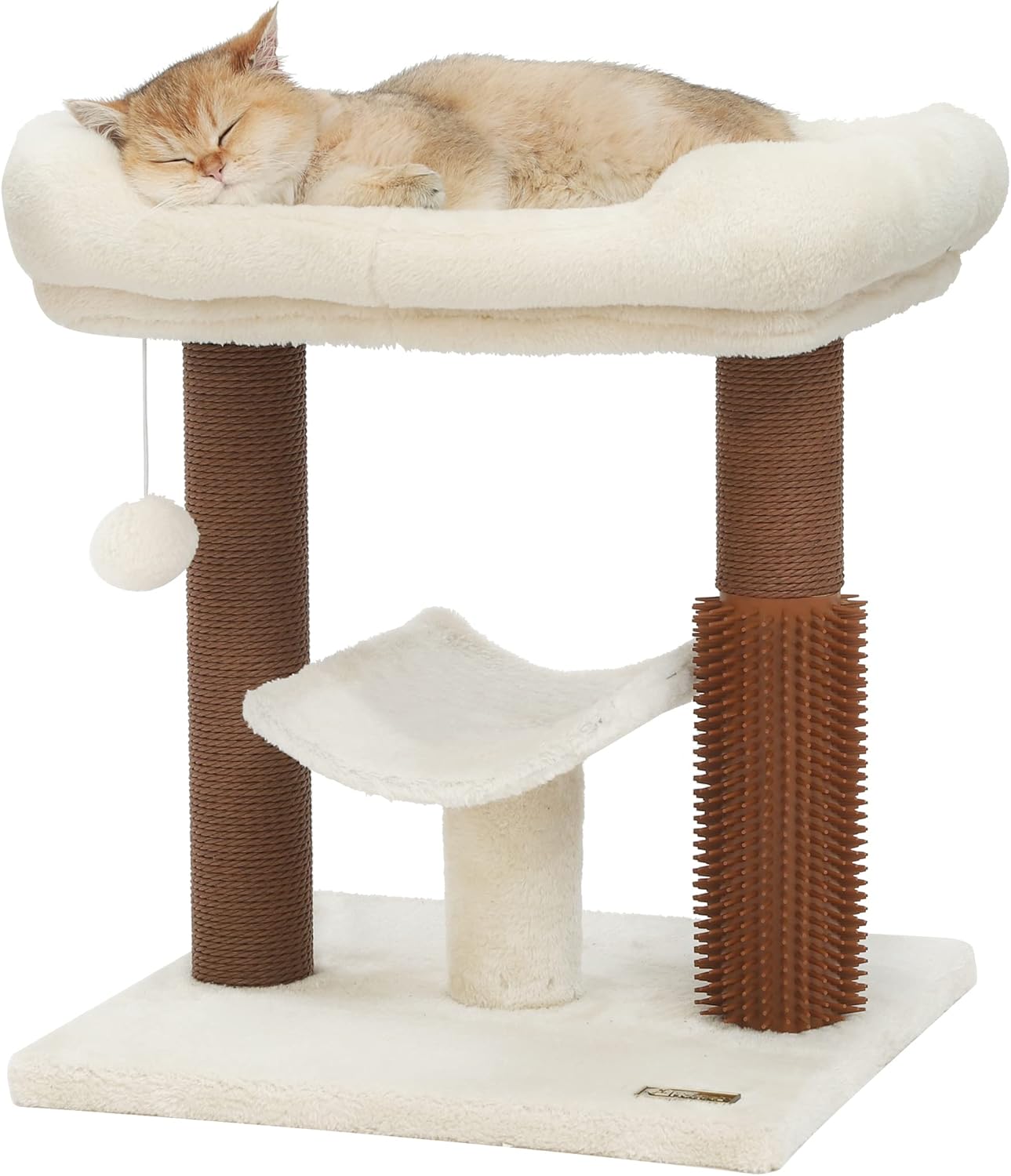 Hoopet Cat Tree Tower with Cozy Perch and Scratching Post