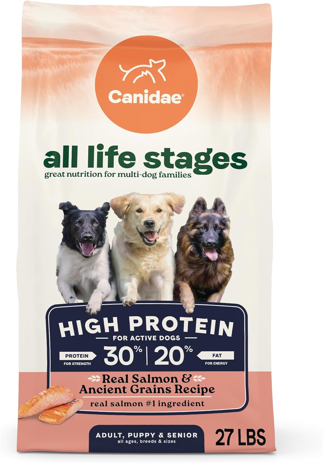 Canidae All Life Stages High Protein Dry Dog Food for All Dogs