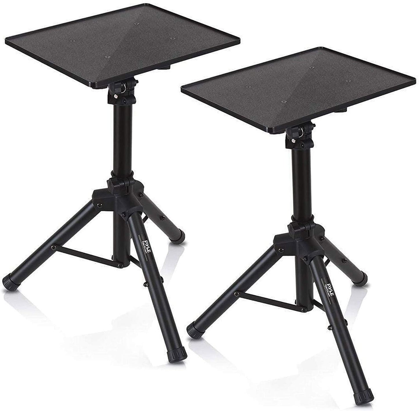 Pyle Laptop Projector Tripod Stand - Adjustable Height & Versatile Use