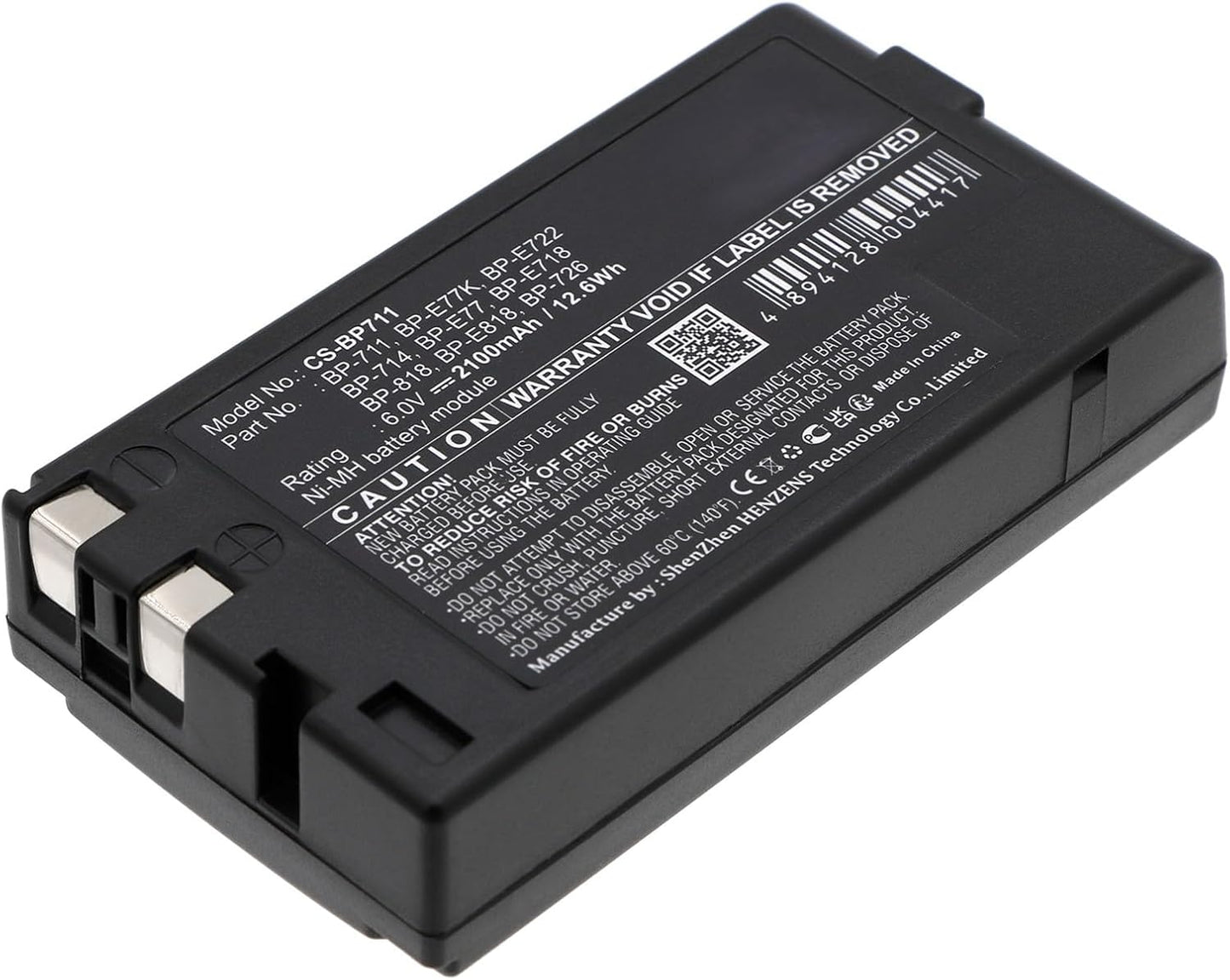 Battery for Canon BP-711 BP-E77K BP-E718 BP-E722 BP-726 Review