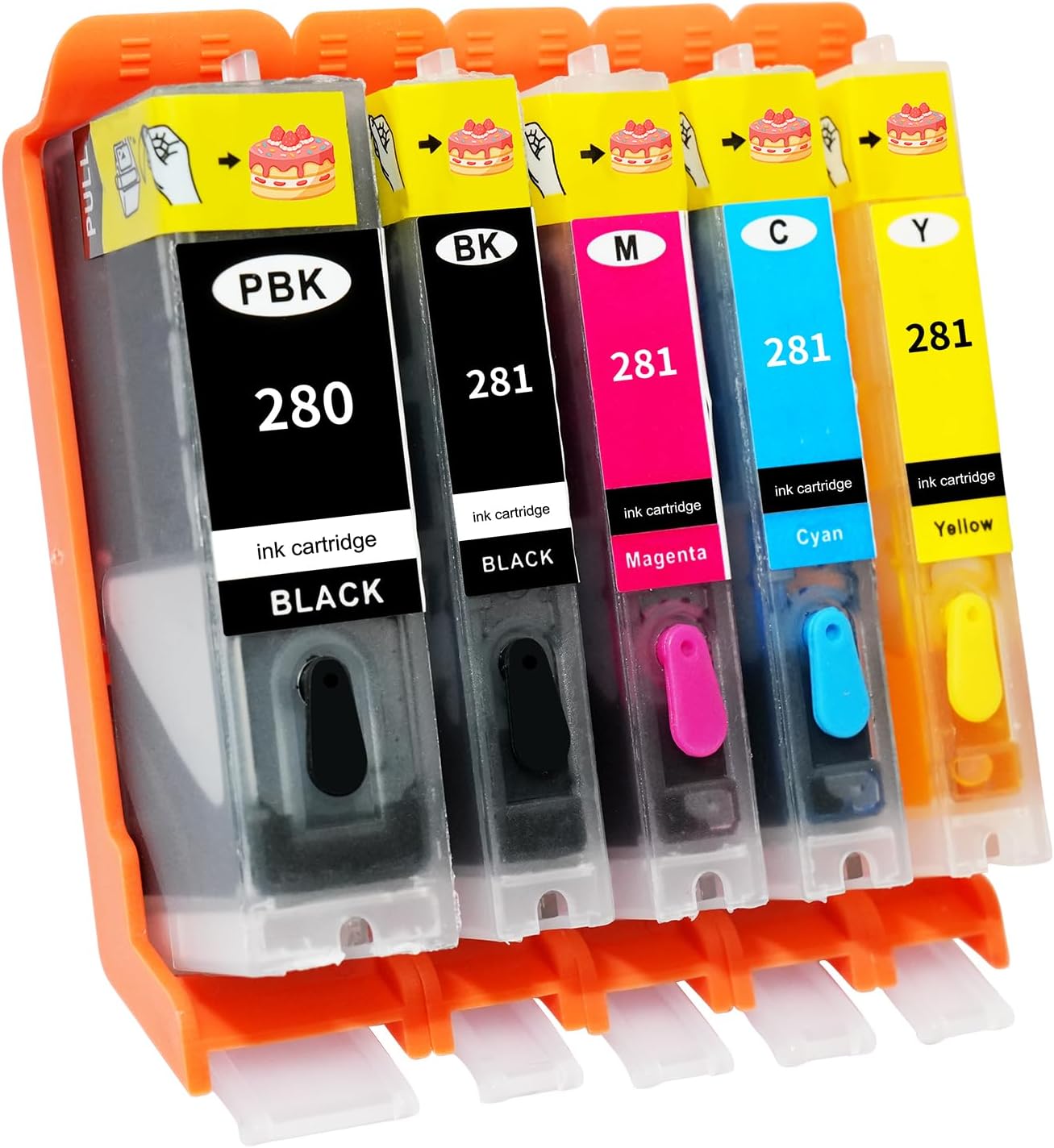 280XL 281XL Refillable Ink Cartridges for PIXMA Printers