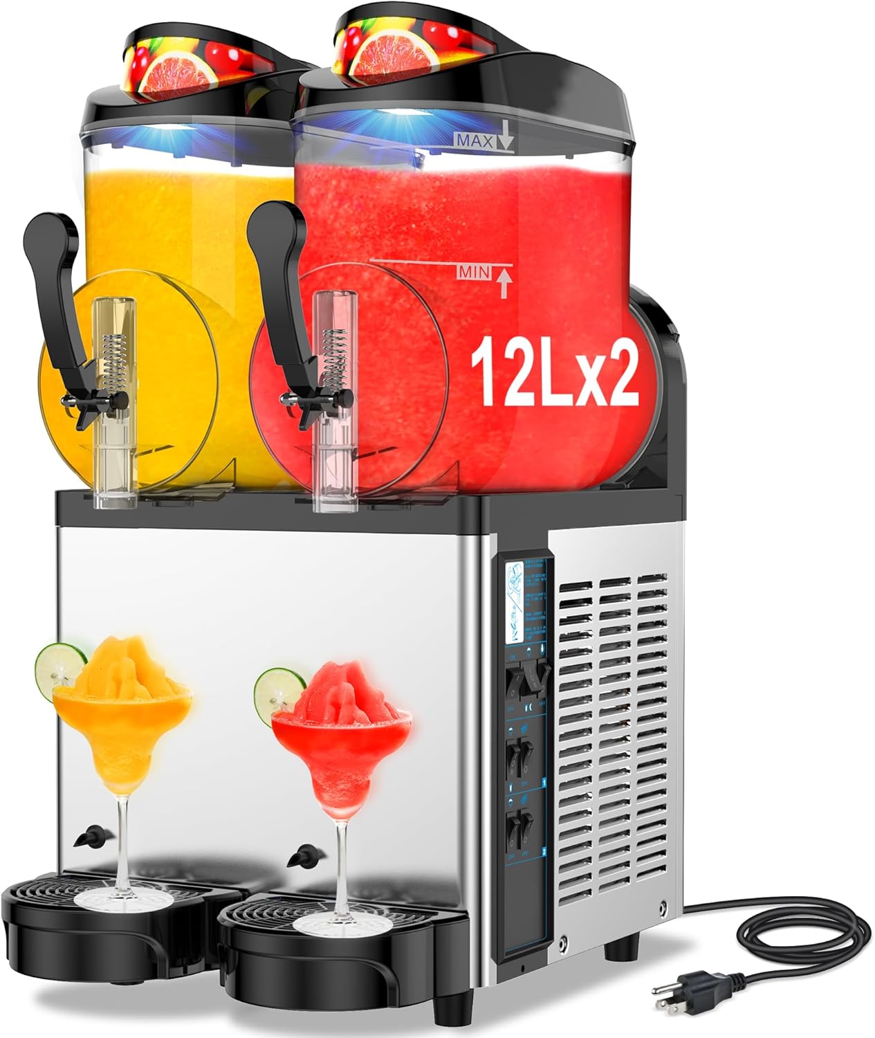 Velieta 24L Slushie Machine - No Ice Needed!