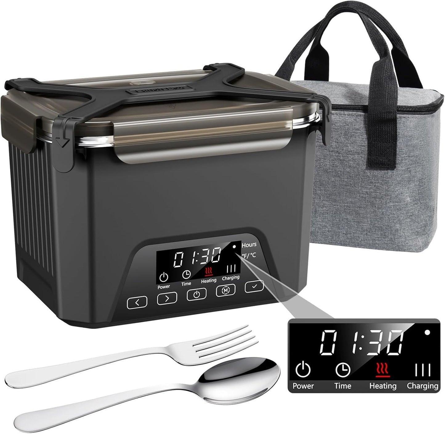 Cordless Electric Lunch Box for Hot Meals Anywhere You Go