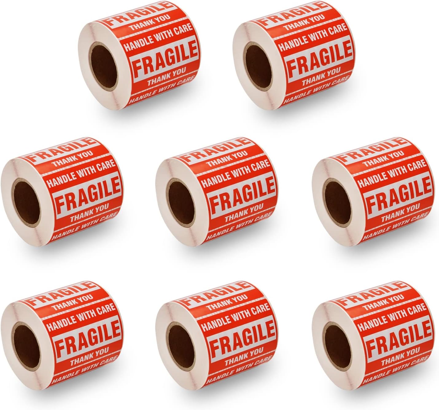 SJPACK 4000 Fragile Stickers for Safe Shipping and Handling