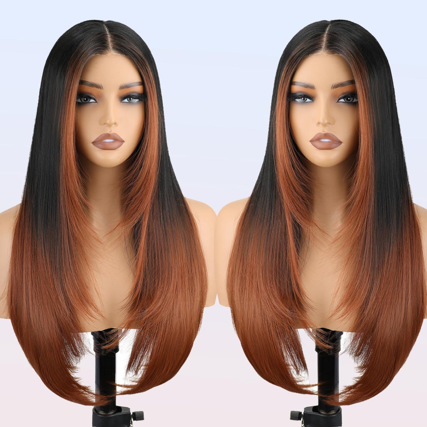 NOSTALGIA Synthetic Lace Front Wig - Glueless Wear And Go Style