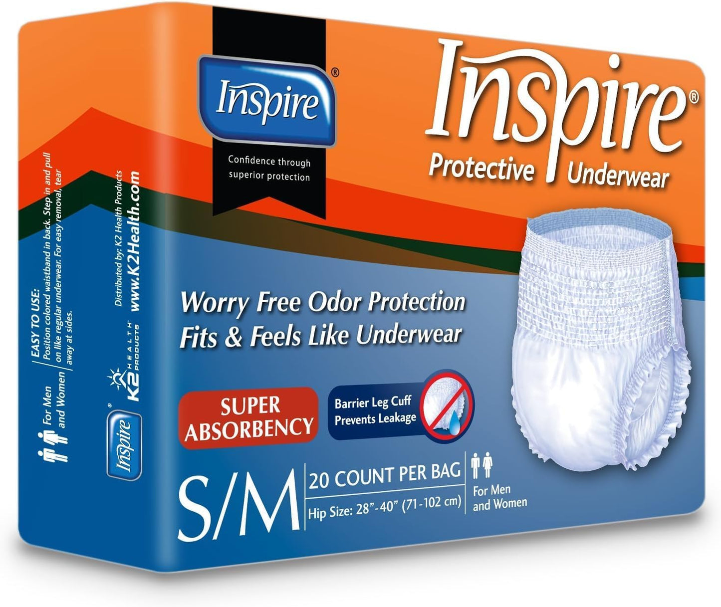 Inspire Adult Diapers | Bowel Incontinence Protection