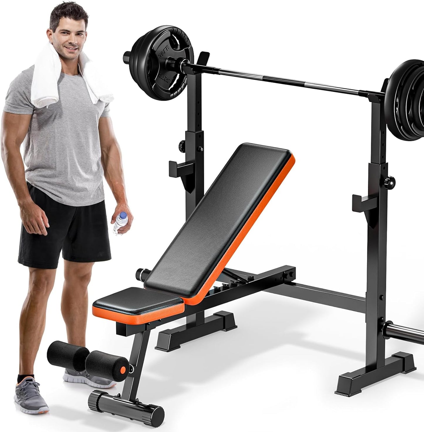XDDIAS Weight Bench 5 in 1 Adjustable Workout Bench for Home Gym