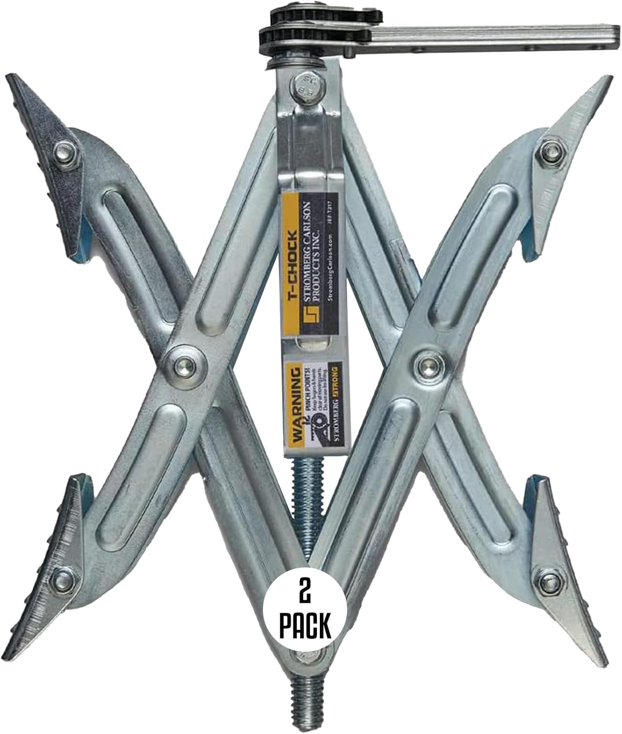 Stromberg Carlson T-Chock - Heavy Duty RV Wheel Chocks for Stability