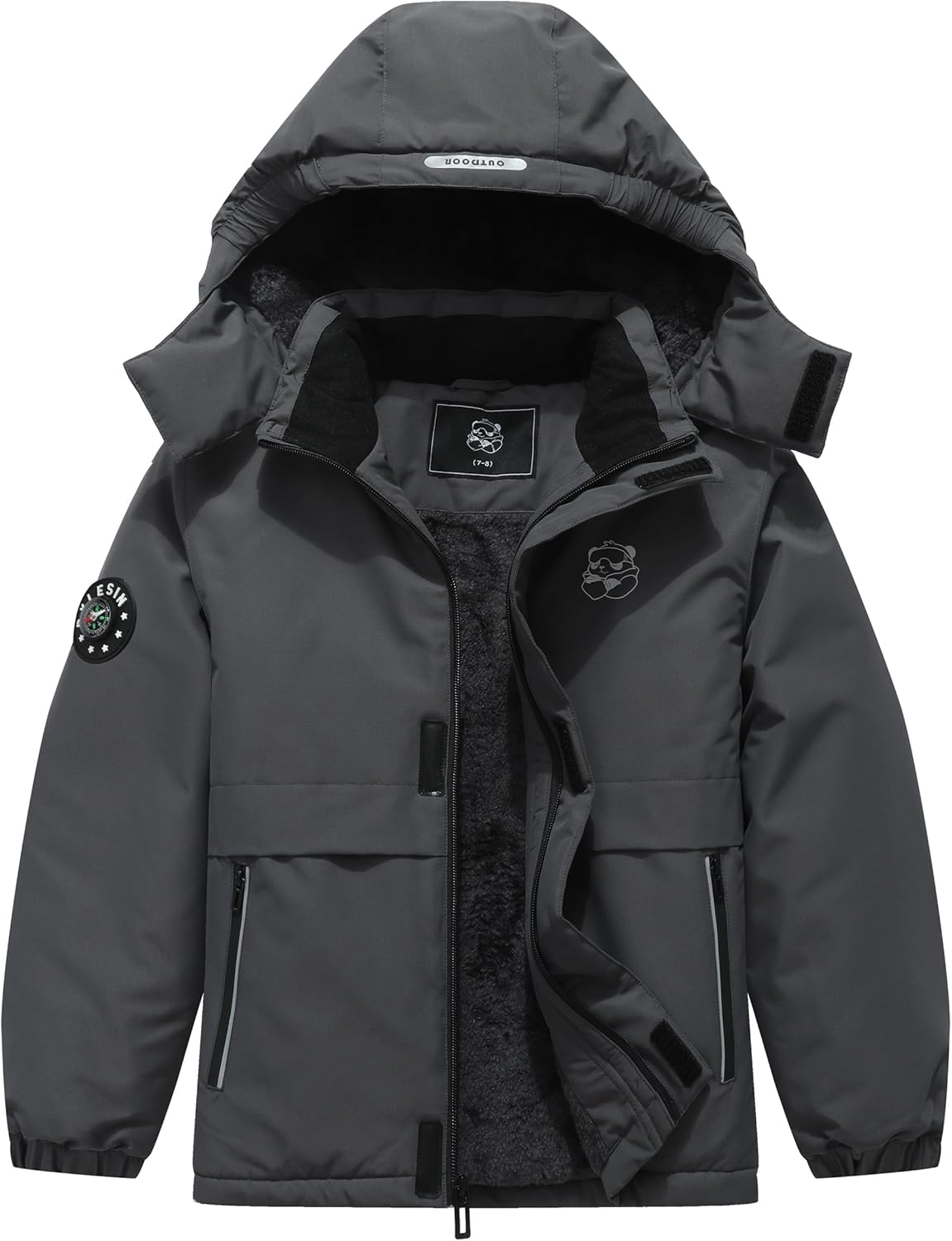 BYLESIN Kids Waterproof Ski Jacket - Stay Warm and Dry!