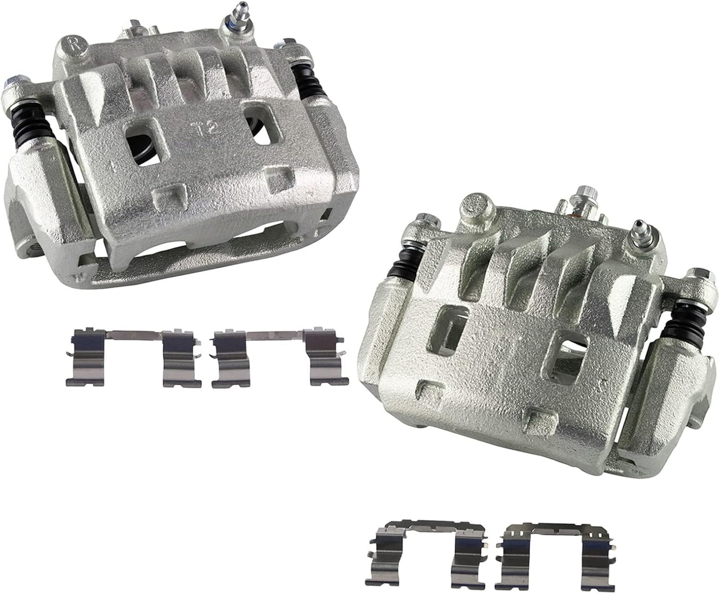 TRQ Front Brake Caliper Set for Subaru Baja, Forester, Legacy