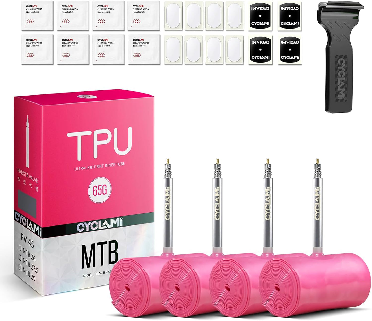 Ultralight 29ft' TPU Inner Tube for Mountain Bikes - 65g