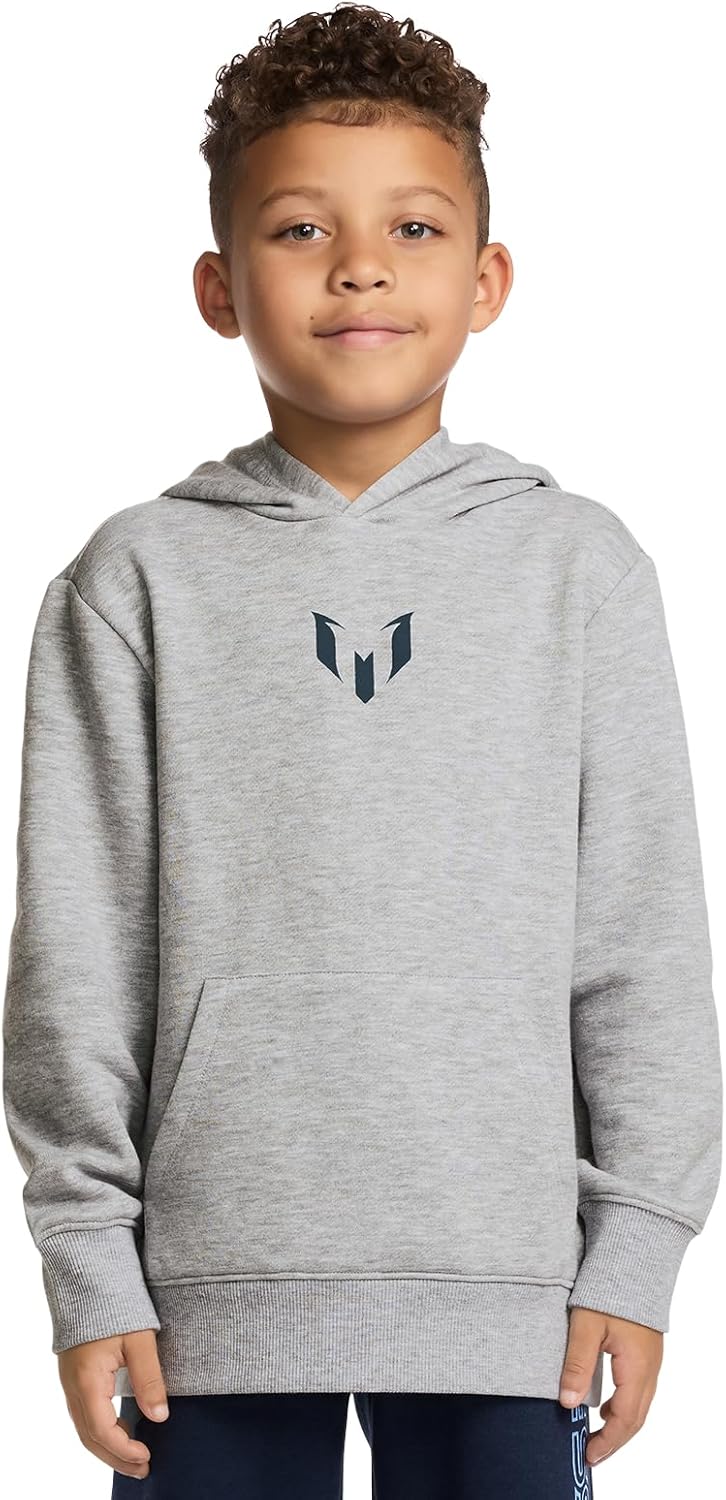 Messi Youth Hoodie for Boys - Comfortable Fleece Sweatshirt