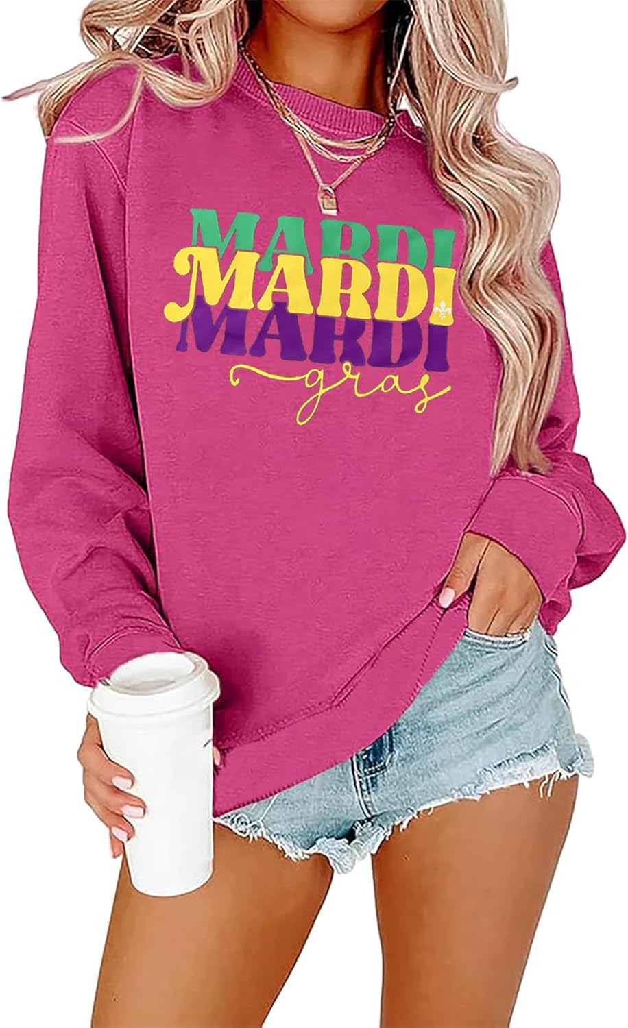 Fat Tuesday Celebration Sweatshirt