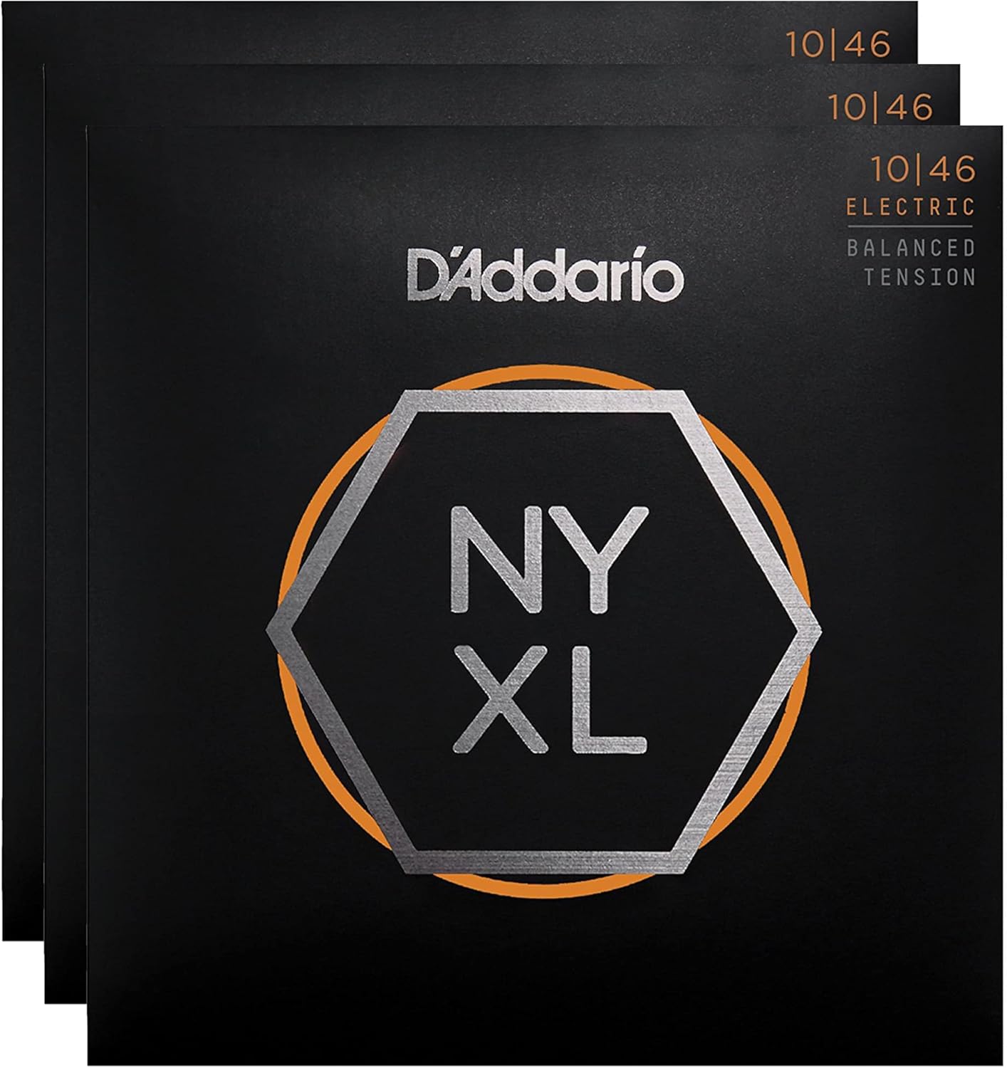 D'Addario NYXL Lite 10-46 Strings: Balanced Tone