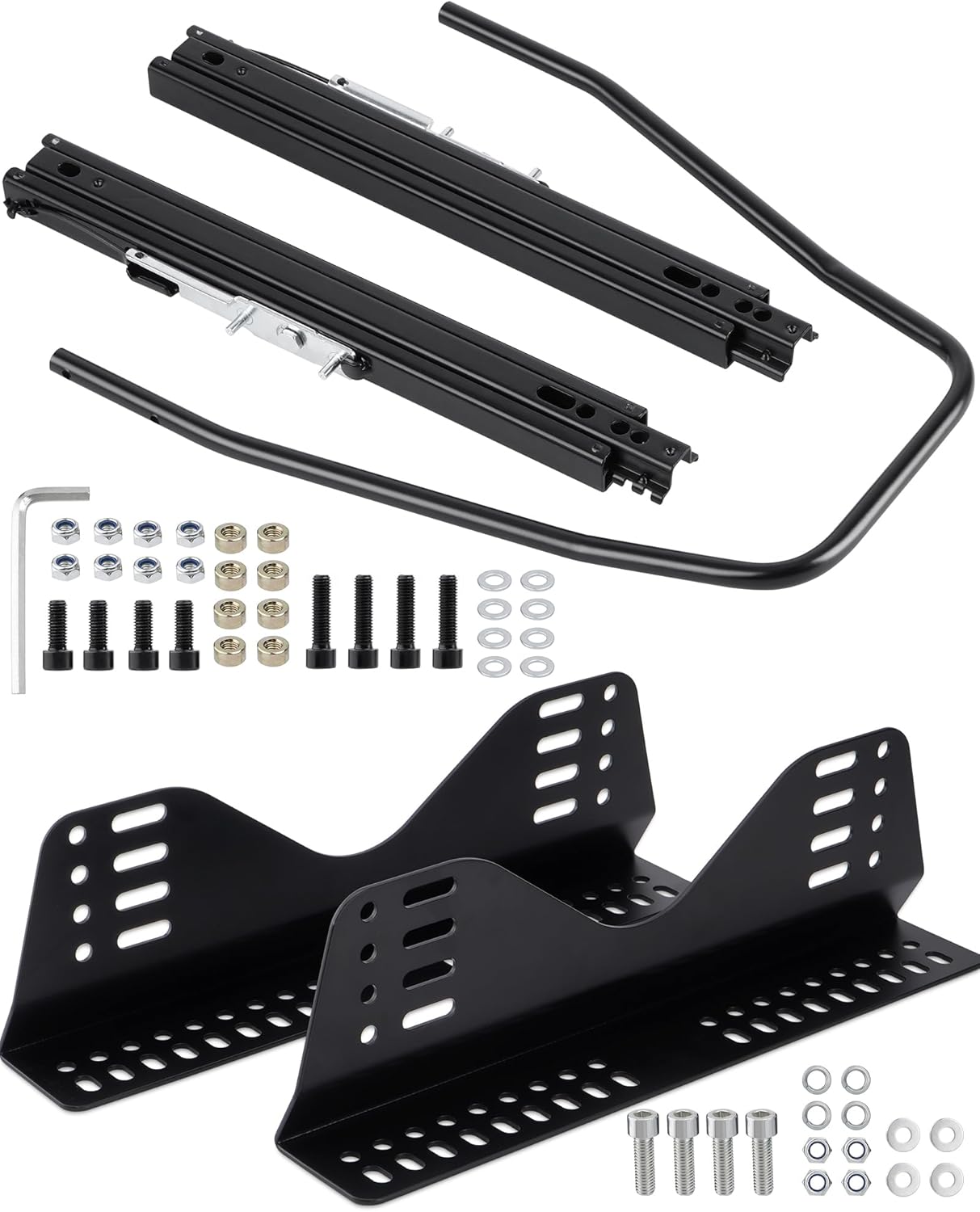 Universal Racing Seat Bracket with Slider for Aftermarket Seats