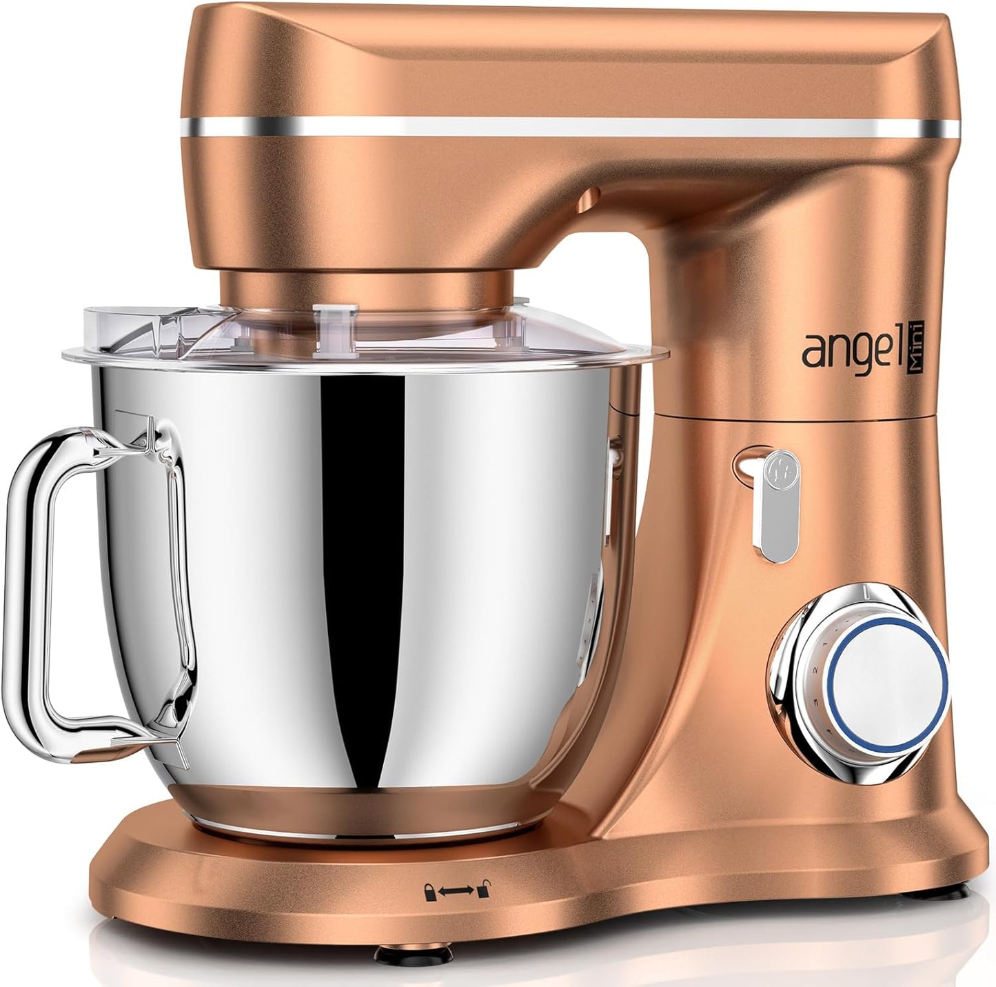 Mini Angel Stand Mixer: 10-Speed 5QT Kitchen Electric Mixer