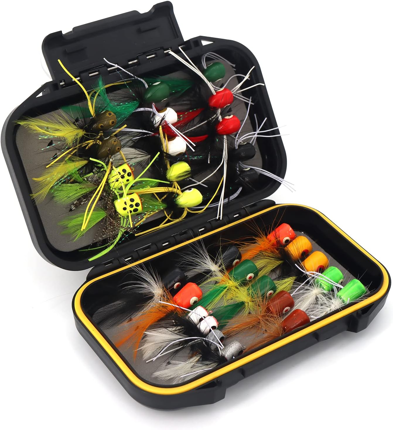 Fly Fishing Flies Assortment Kit for Trout Bass Salmon Steelhead