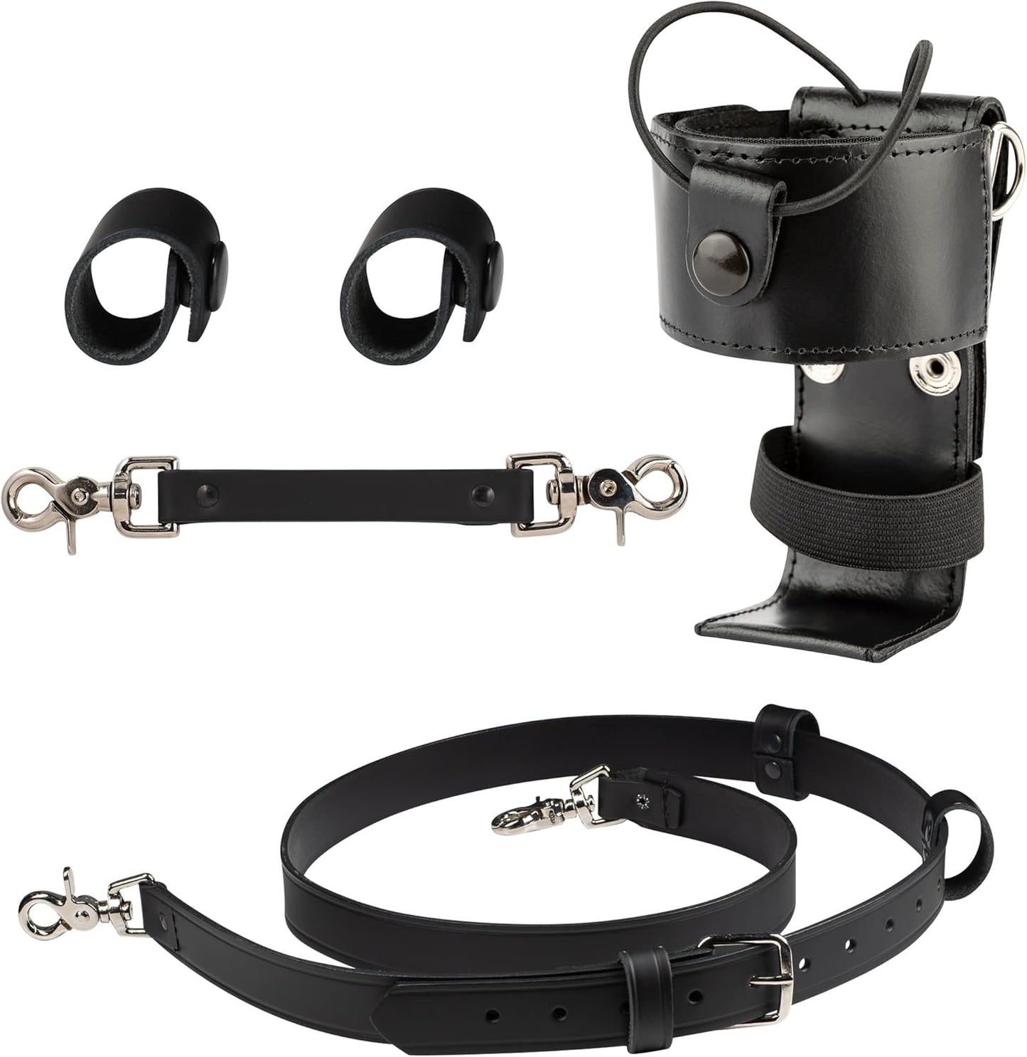 Perfect Fit Shield Leather Firefighter Bundle for Radios and Gear