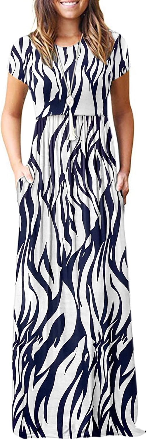 AUSELILY Women's Casual Maxi Dresses for Summer Style 2025
