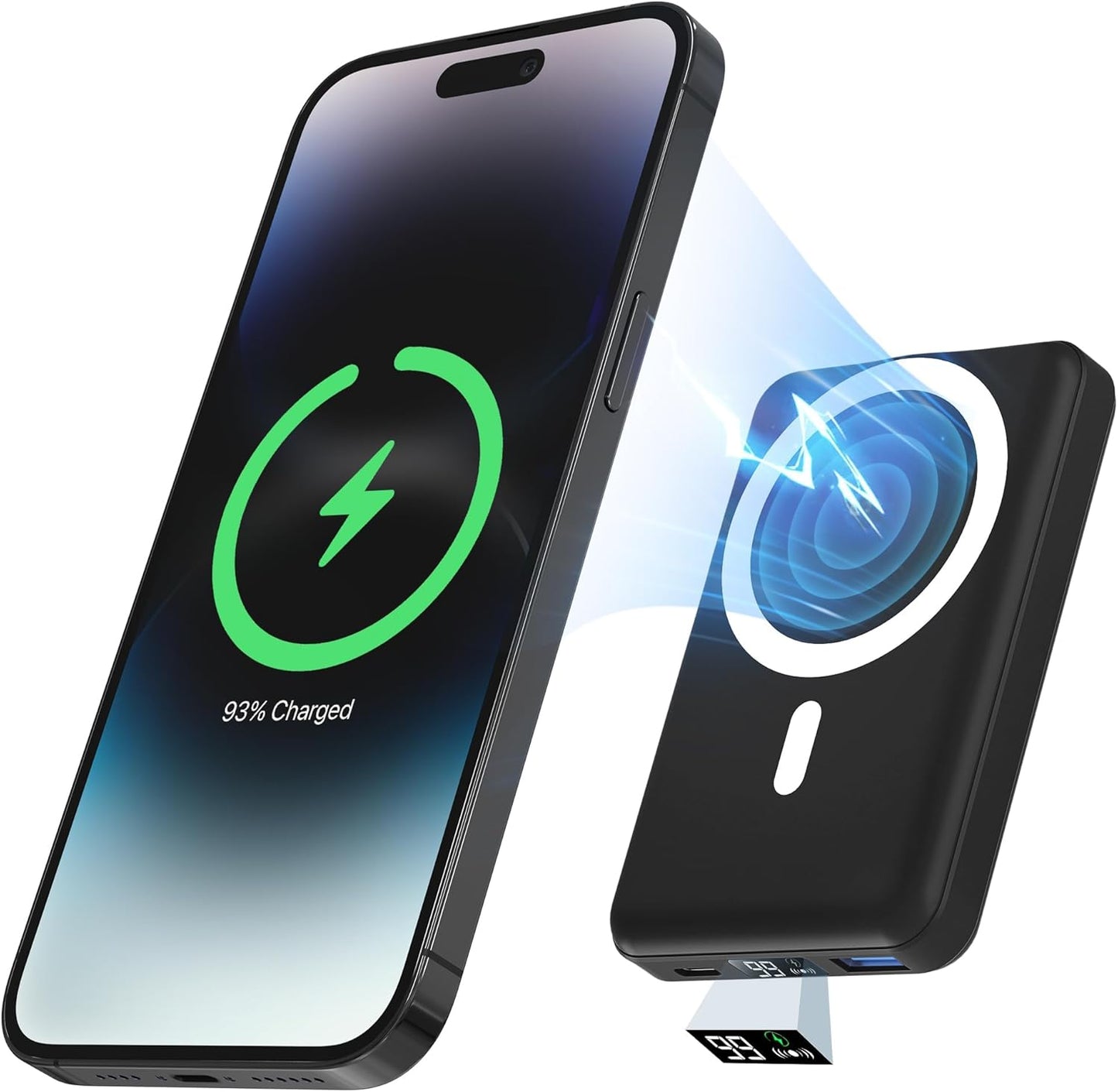 podoru Magnetic Power Bank: 10000mAh Fast Charging