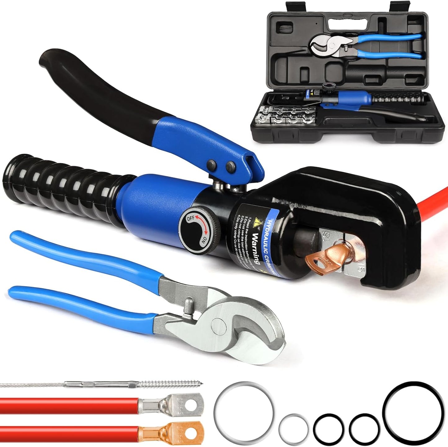 Solsop Hydraulic Crimping Tool 10 Ton with 9 Hex-Dies Review