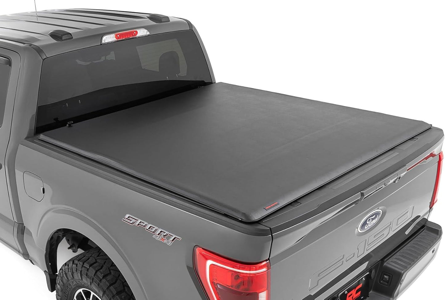 Rough Country Soft Roll-Up Truck Bed Cover for Ford F-150 & Raptor
