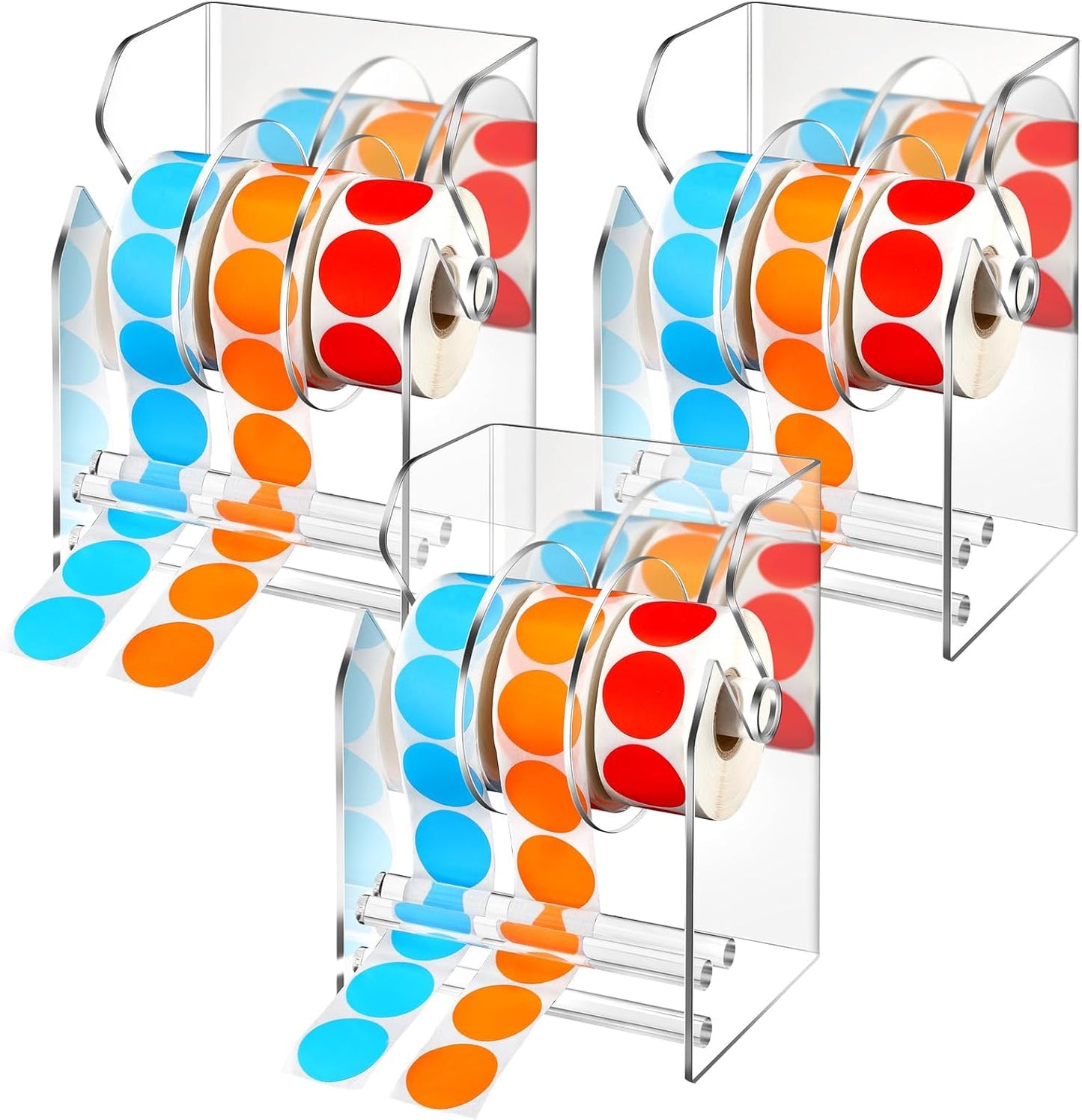 Geosar Adjustable Label Dispenser for Office and Home Use