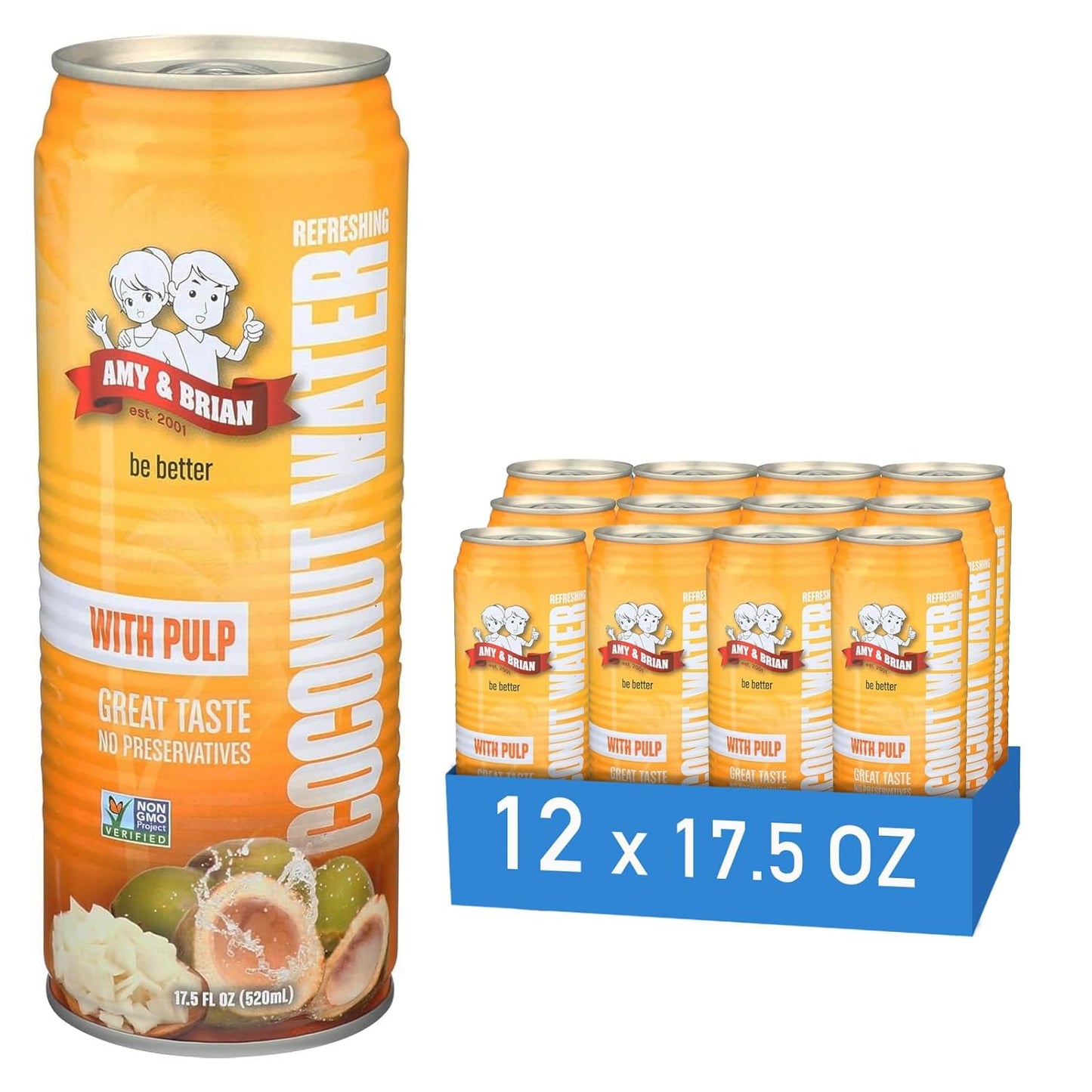 Pure Coconut Water with Pulp - Refreshing Hydration in Every Sip