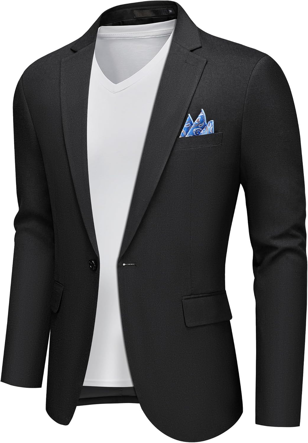 MAGE MALE Men's Slim Fit Blazer Jackets for Casual Elegance