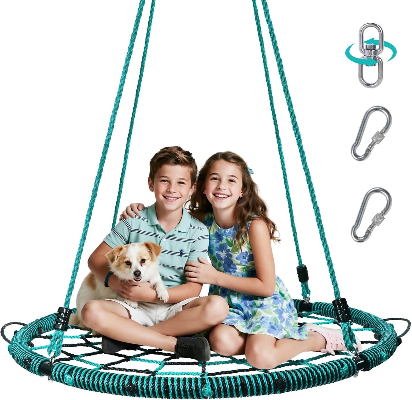 Trekassy 750lbs 40 Spider Web Saucer Tree Swing Review