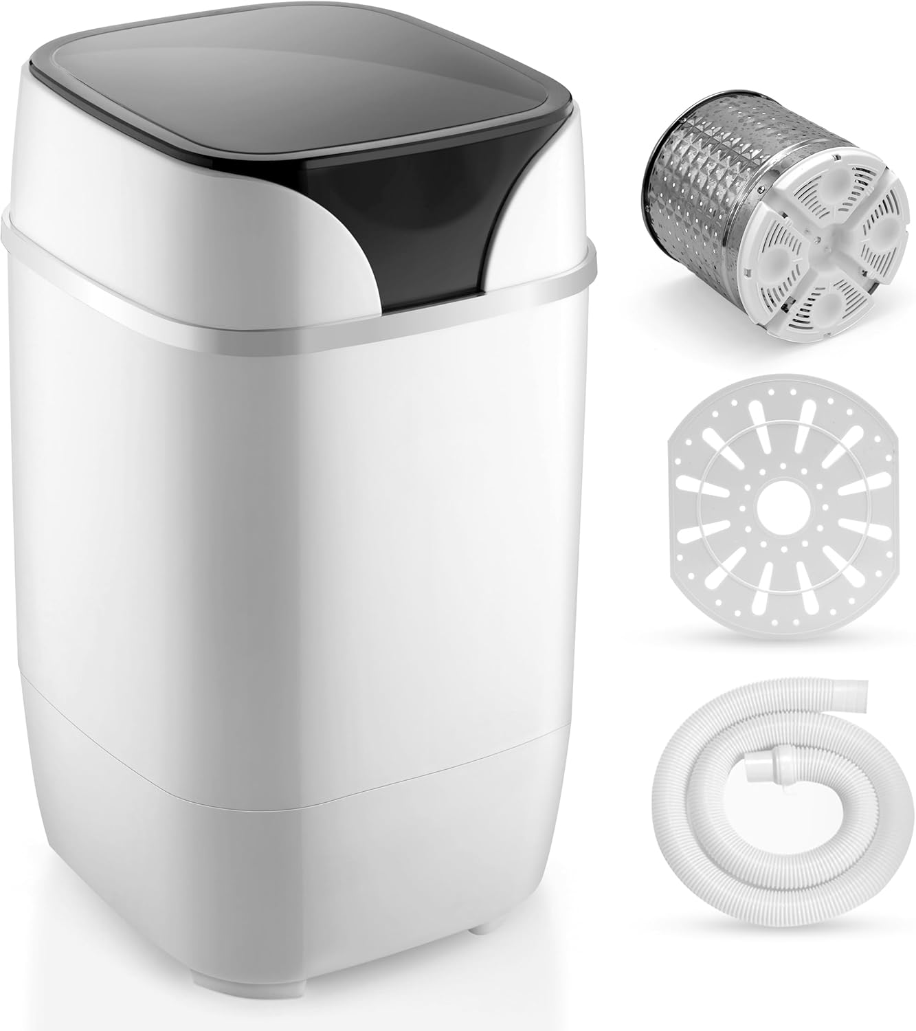 SereneLife Portable Full-Automatic Compact Washer - Ideal for RV & Dorm