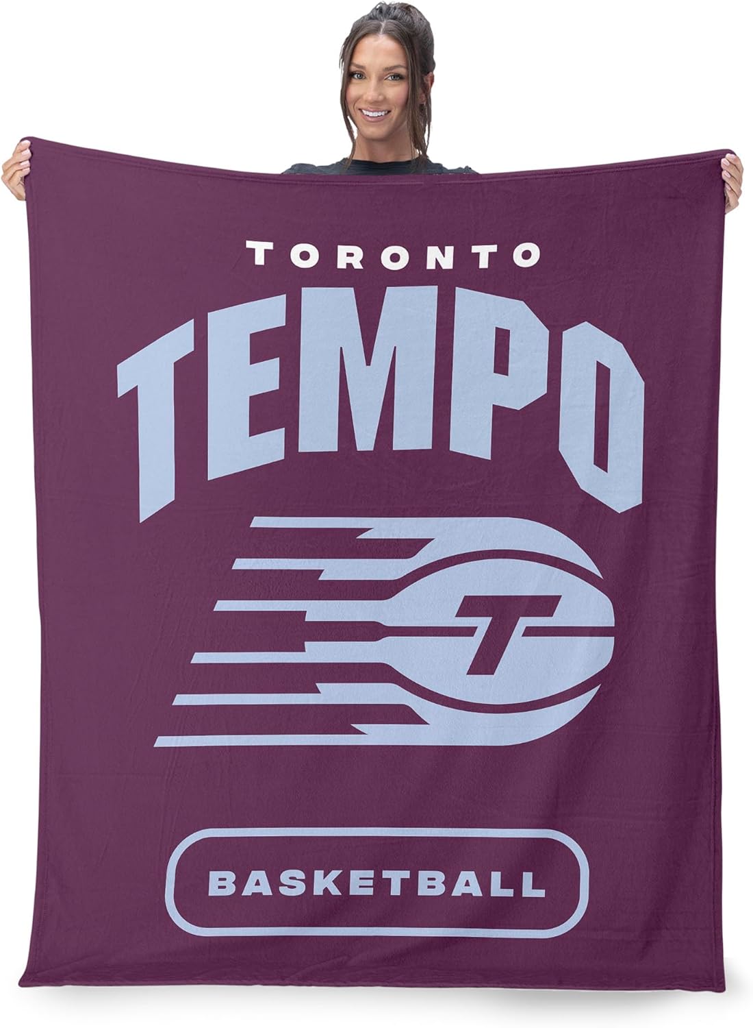 WNBA High Block Silk Touch Throw Blanket for Cozy Fans