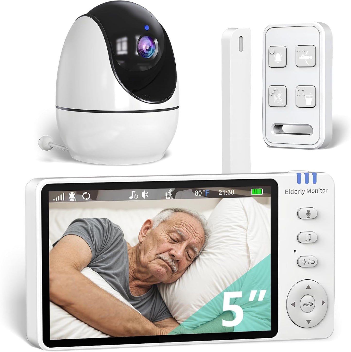 Elderly Monitors with Camera and Two-Way Talk for Caregivers