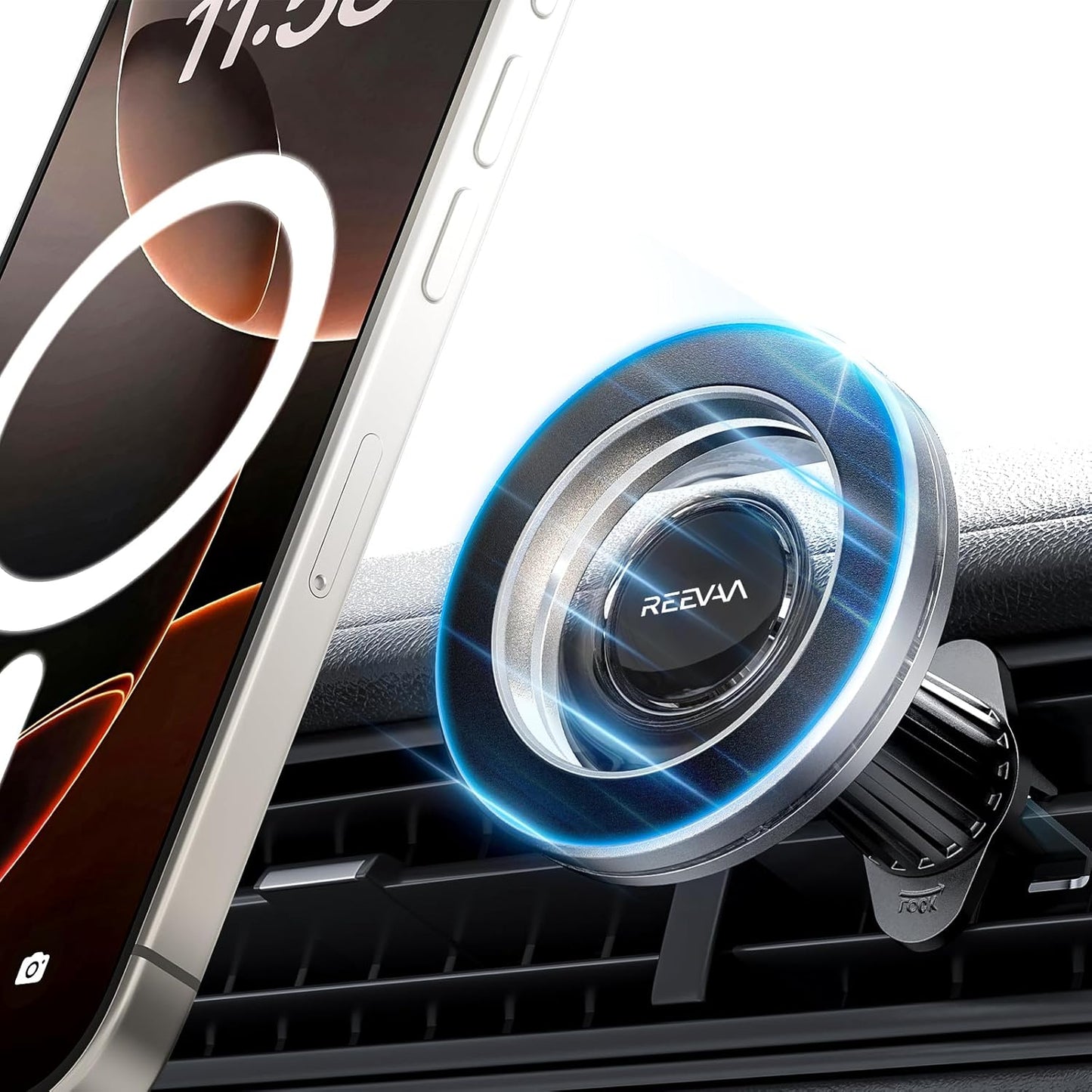REEVAA Strongest Magnet Car Mount for iPhone