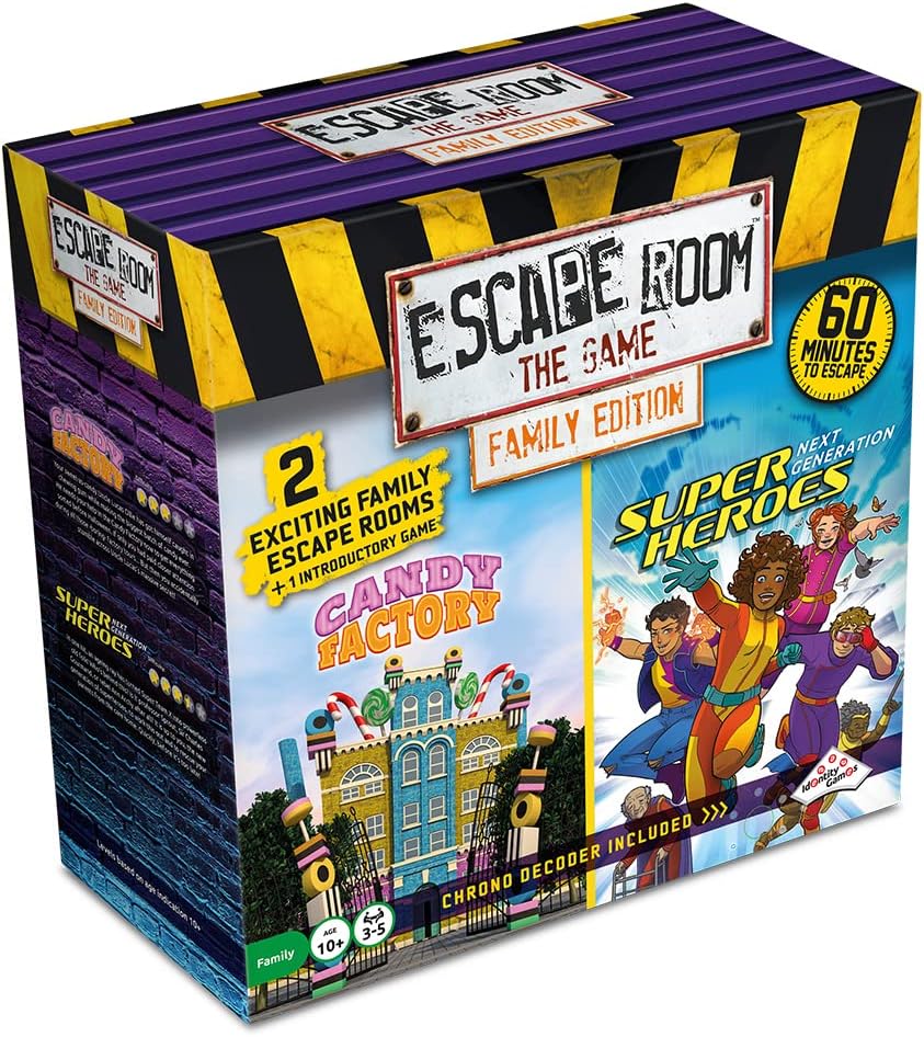 Escape Room The Game New Family Edition for Thrilling Fun