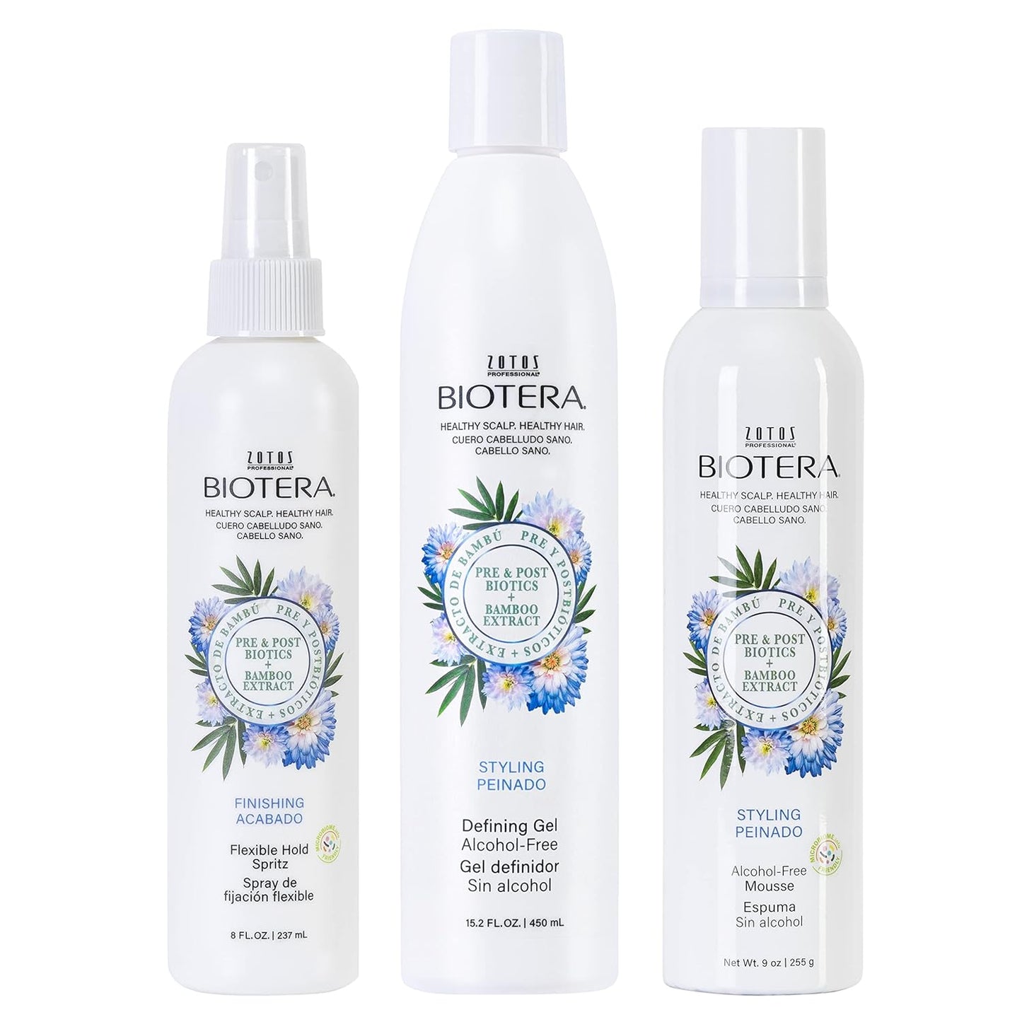 BIOTERA Finishing Flexible Hold Spritz Spray for Instant Texture