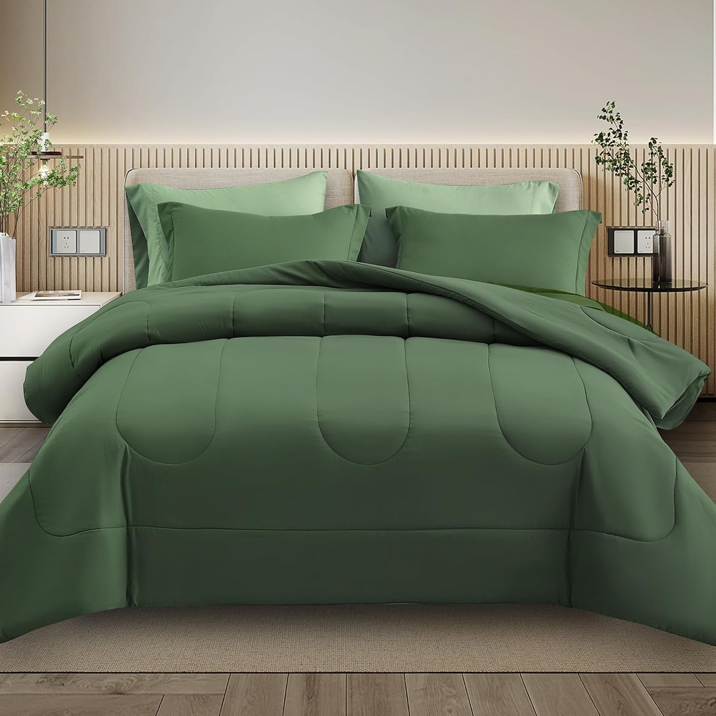 Maple&Stone Queen Size Comforter Set - Complete Bedding Solution
