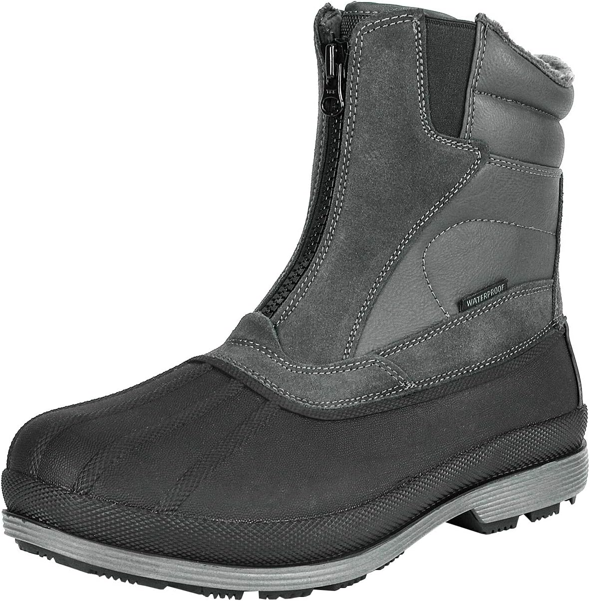 NORTIV 8 Men's Insulated Waterproof Winter Snow Boots for Cold Weather