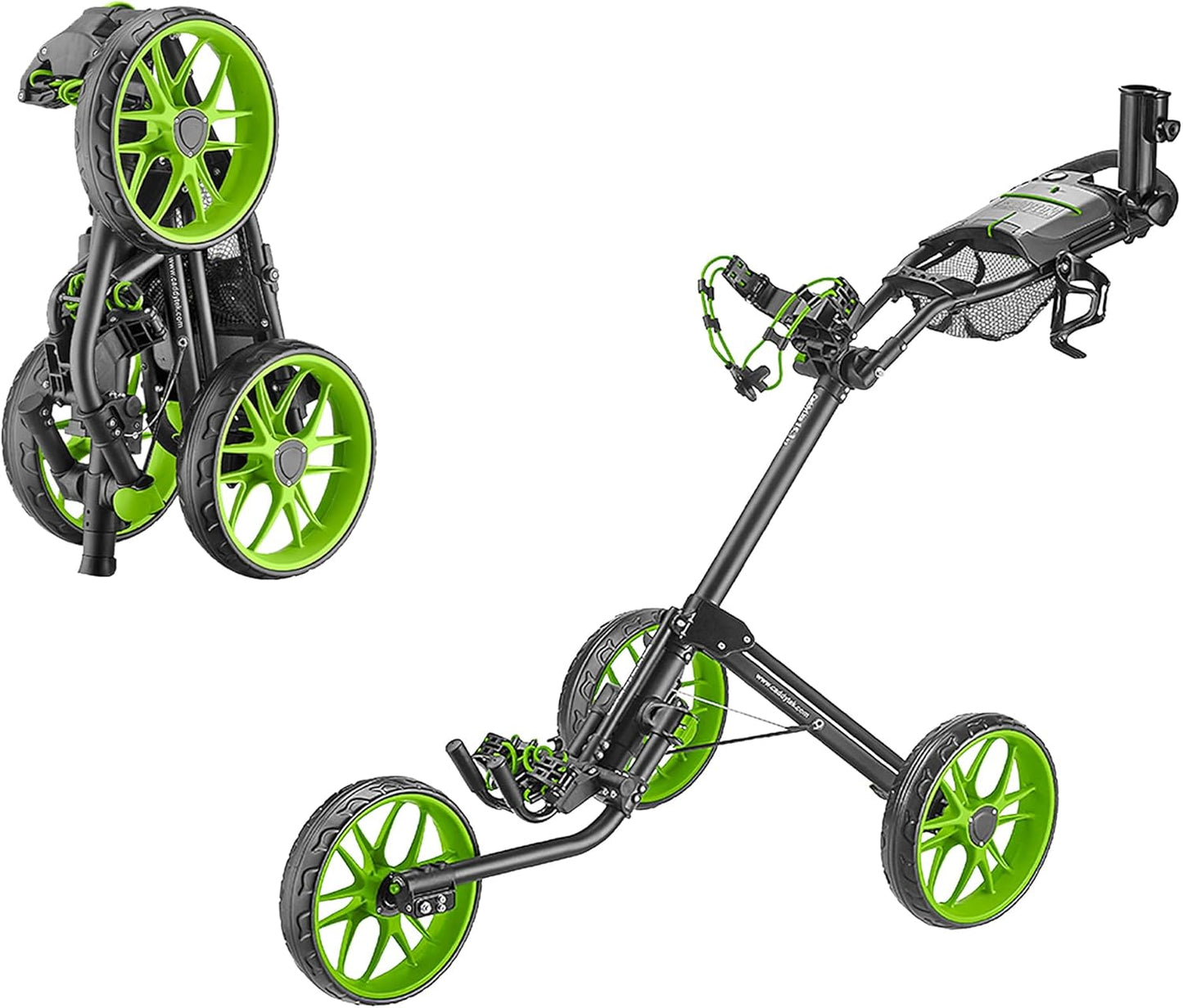 Caddytek CaddyLite 15.3 V2 Golf Push Cart - Lightweight Cart