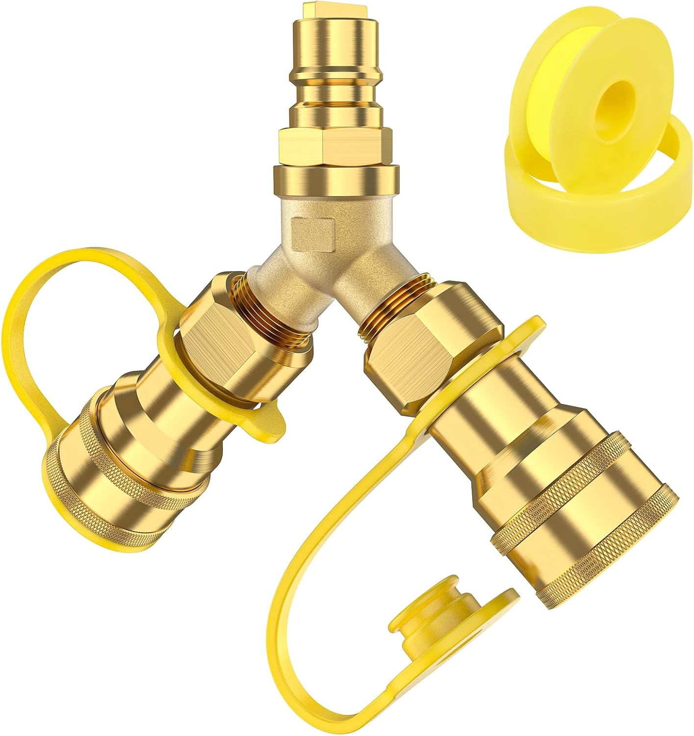 1/2 Inch Natural Gas Y Splitter for Grills and Ovens