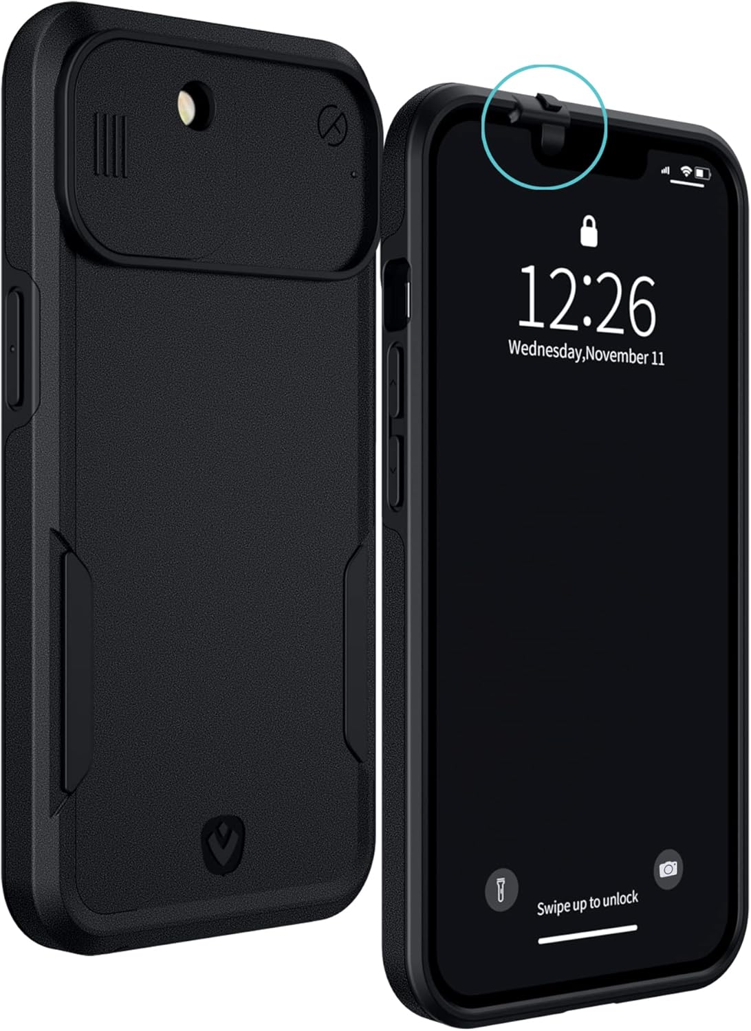 Spy-Fy iPhone 13 Case with Camera Covers for Privacy Protection