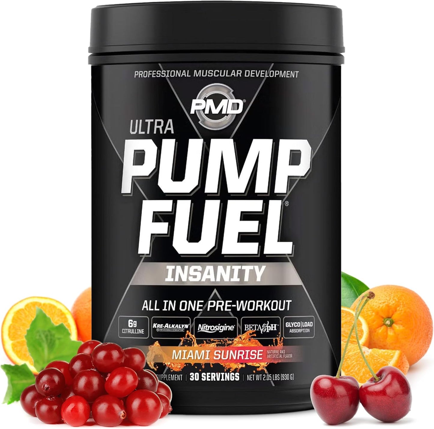 PMD Sports Pump Fuel Ultra Insanity - Premium Pre Workout Powder