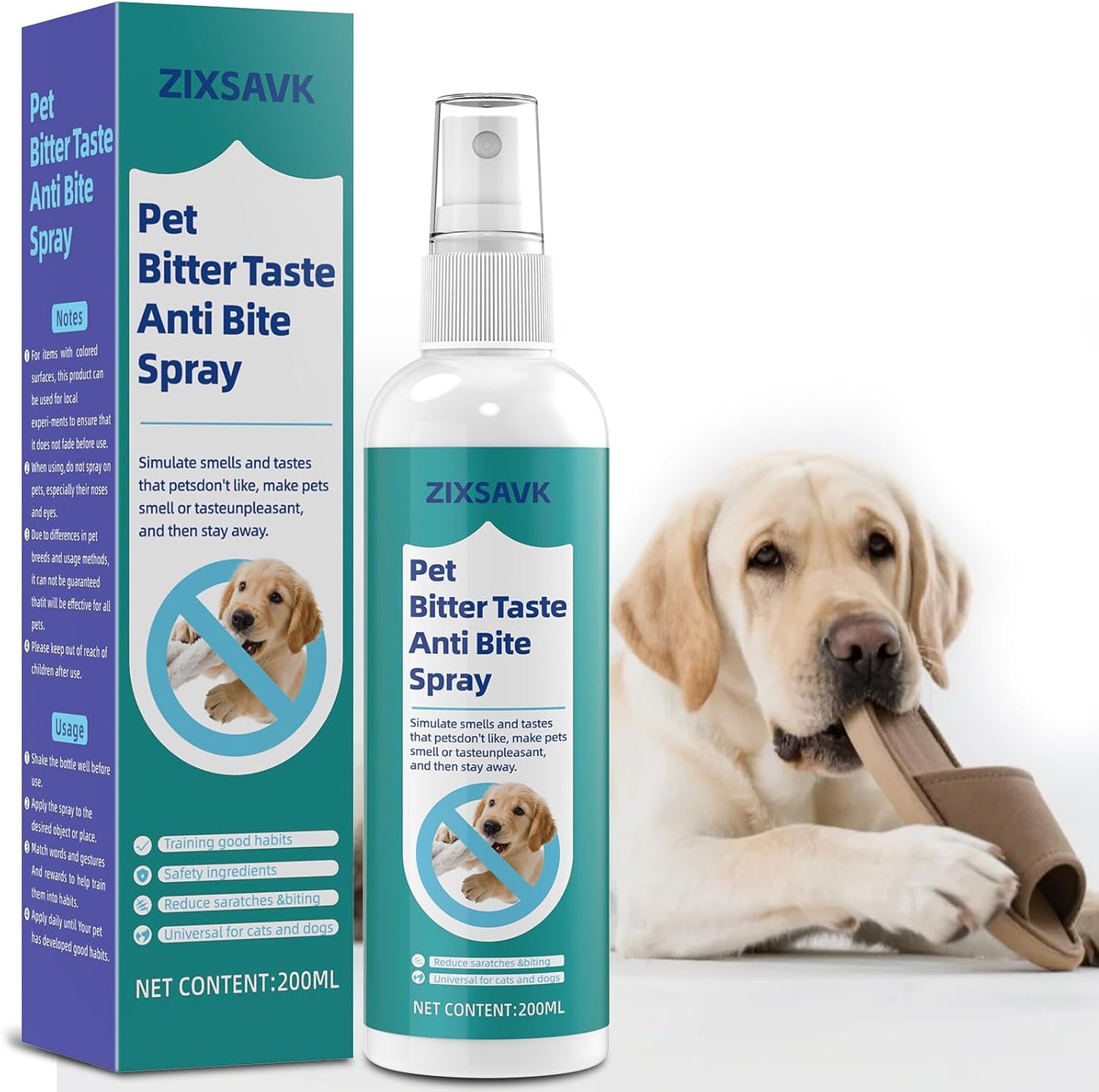 Bitter Apple Spray for Dogs - Effective No Chew Training Aid