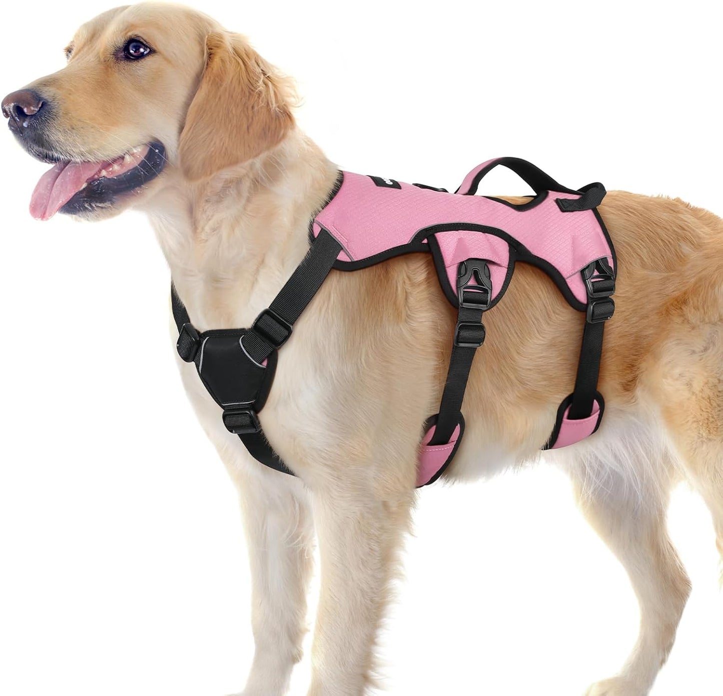 Escape Proof Dog Harness for Large Dogs with Padded Comfort
