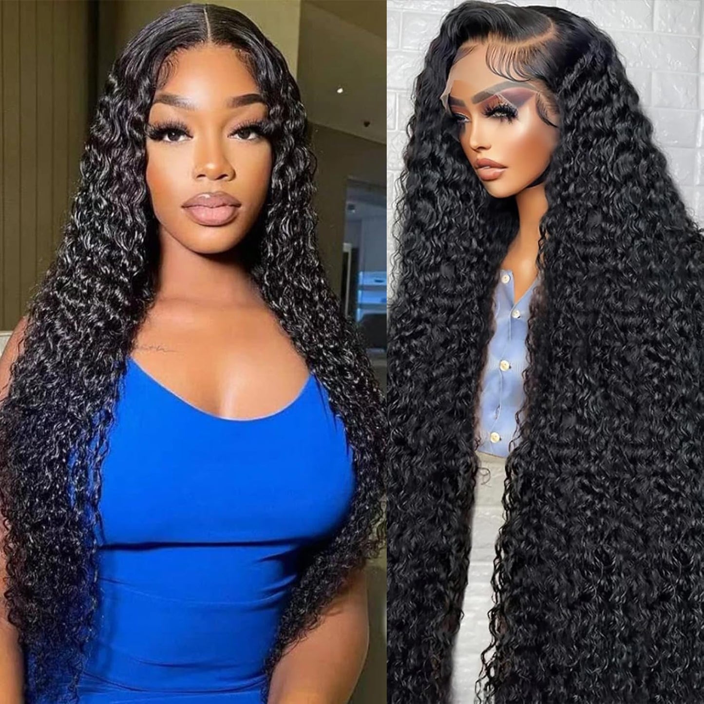 5x5 Lace Closure Wig Human Hair Deep Wave for All Occasions