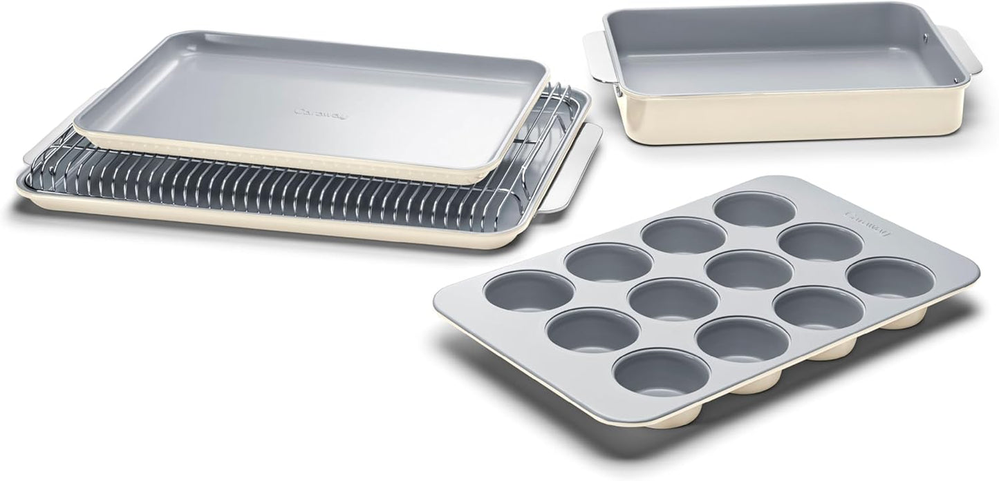 Caraway Nonstick Ceramic Bakeware Set for Effortless Baking